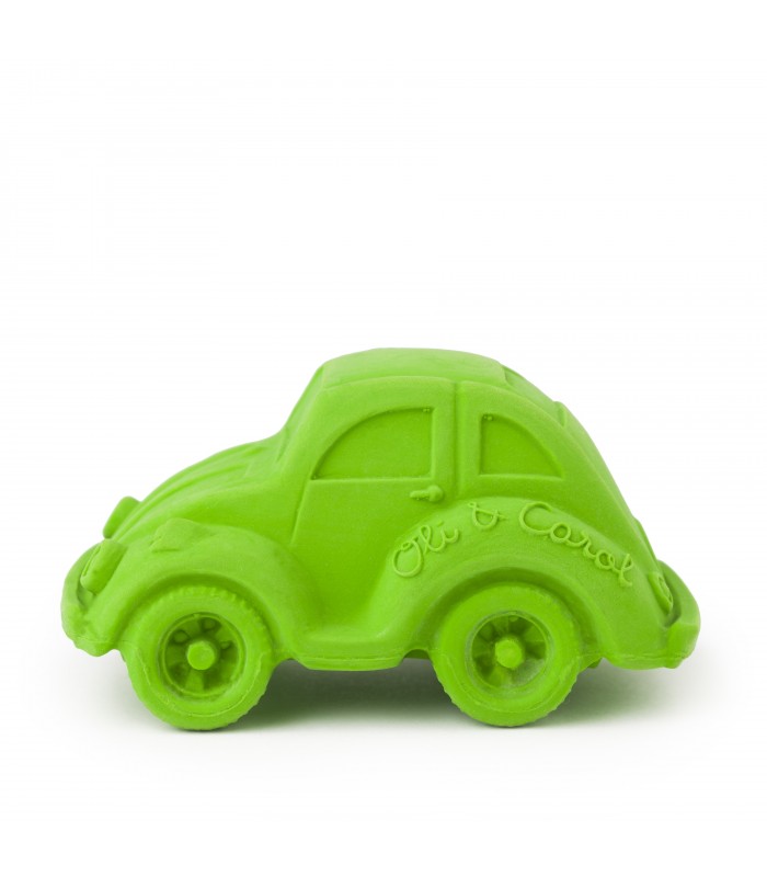 Bath toy & Teether: Carlito rubber car, Oil & Carlo