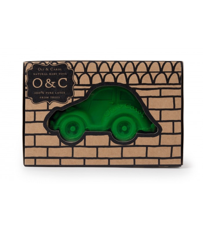 Bath toy & Teether: Carlito rubber car, Oil & Carlo